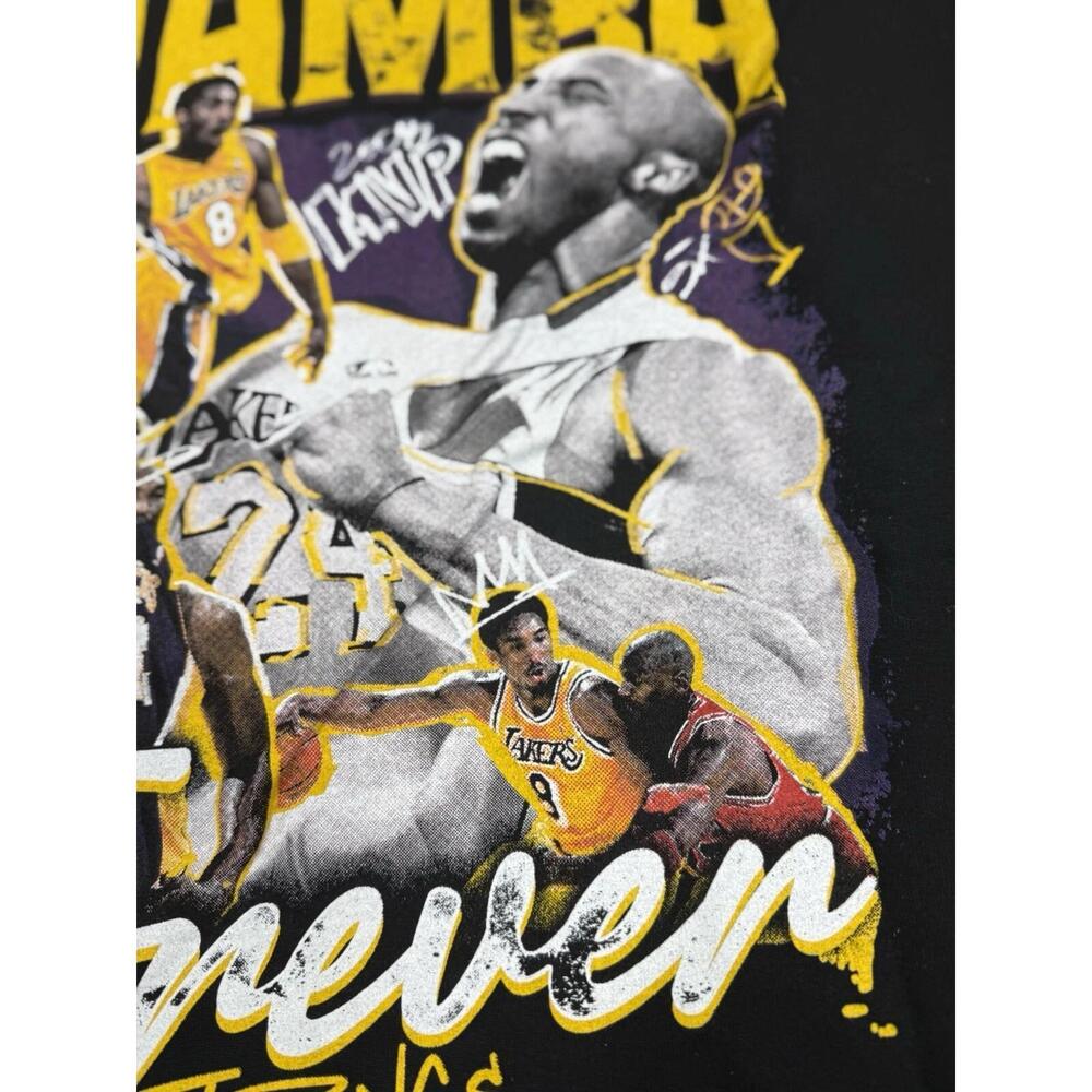 Kobe Bryant T-Shirt Brand New With Tags Black Hoodie Basketball Fit
